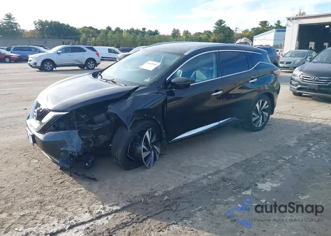2017 Nissan Murano Platinum from USA, damaged, VIN 5N1AZ2MH3HN100707